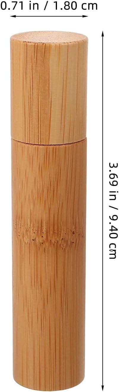 10 ml påfyllbare glassrulleflasker med kork for eteriske oljer og parfyme, reisekosmetikkoljebeholdere, tom aromaterapi