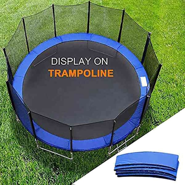 Trampolinskyddsmatta Trampolinsäkerhetsdyna Rund Fjäderskydd Trampolintillbehör
