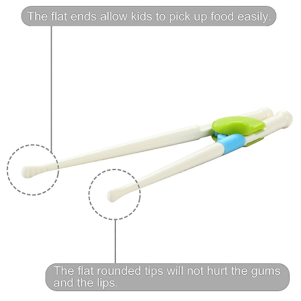 2 st Learning Chopstick Helper, Barnträning Ätpinnar, Ätpinnar för barn nybörjare