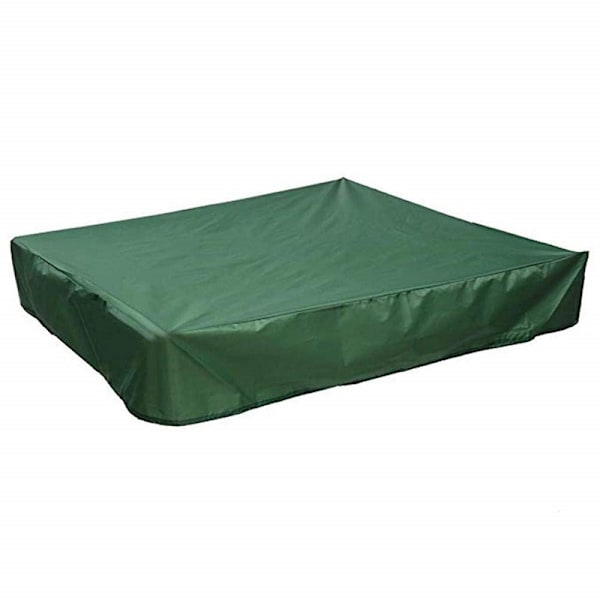 Hiekka-altaan kansi Neliö vedenpitävä hiekkalaatikon kansi vetoketjulla Työkalu pölytiivis Oxford-kangas hiekkalaatikko (200x200cm)