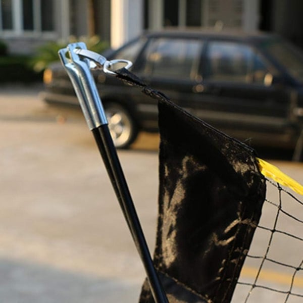 Sulkapalloverkko puutarhaan Set puutarhaverkolla, kannettava lentopalloverkko irrotettavat tennisverkot sisäurheiluun