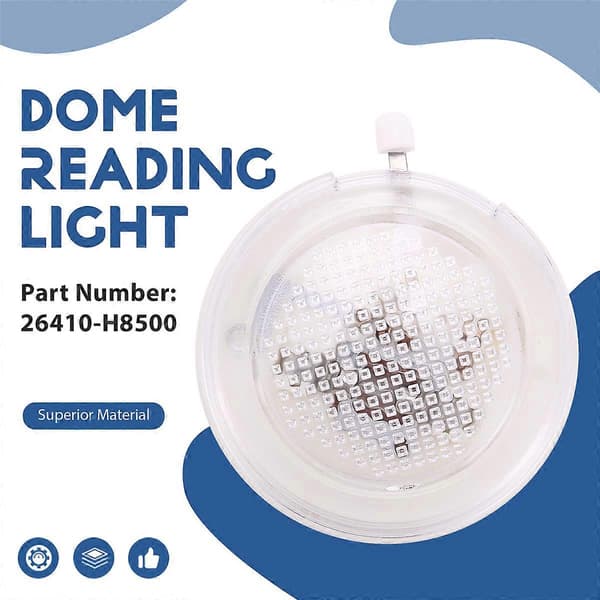 Interior Dome Light Reading Lamp Unit for Nissan Frontier Pulsar Sentra Stanza 26410-H8500
