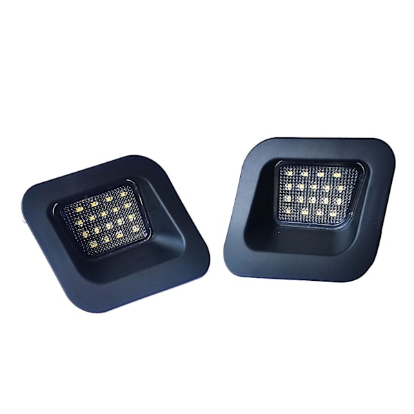 2 stk LED Nummerplate Lys Canbus Lampe Kompatibel Med Dodge Ram 1500