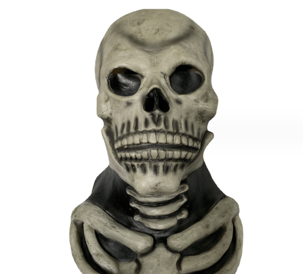 Dødningehovedmaske Halloween Blast Simulation Biokemisk Krise Skelet