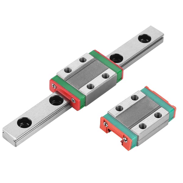 MGN9B 100 mm lineær skinne 2 blokke 9 mm bredde