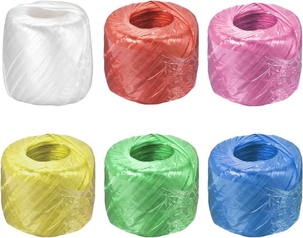Polyester Nylon Plast Reb Snor Husholdningsbundt 6 Farver size_name 1/4 inch