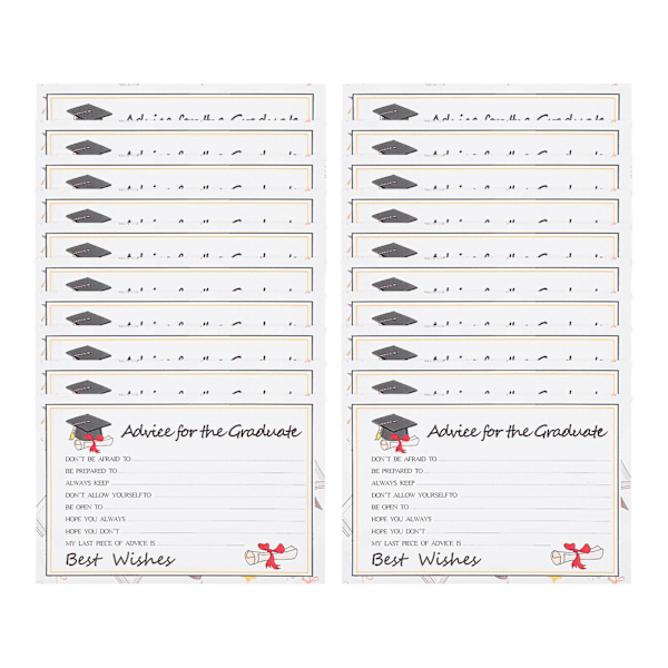 20 stk. Graduation Kort 2022 Fejringskort Graduation Kort Party Invitation Kort Graduation Ca