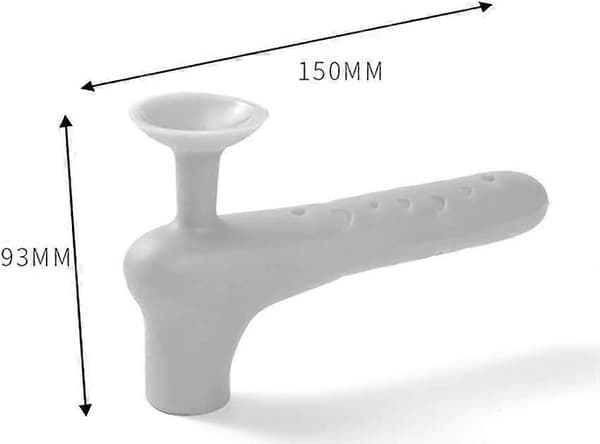 Thickened Rubber Door Stop, Anti-static Door Handle, Wall Protector Anti-collision Pad (Blue)