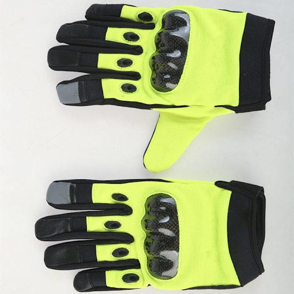 Motorcykelhandsker til mænd og kvinder | Touch Screen Hard Knuckle Taktiske Handsker | Åndbare & Anti-Slip Airsoft Handsker