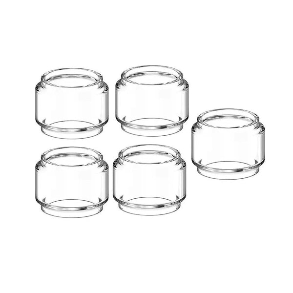 5 stk. Ekstra Pyrex Glas Tank Bulbs til GeekVape Zeus Sub Ohm / Zeus X RTA 4,5 ml (Transparent)