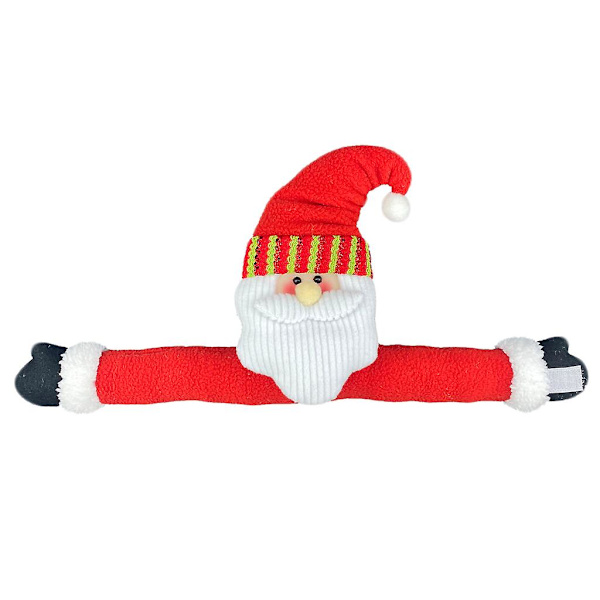 Jultomte Snögubbe Gardin Spänne Ornament Tie Fäste Hållare Fönster DekorationA