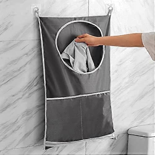 2 Pieces Hanging Laundry Baskets, Large Capacity Hanging Storage Basket