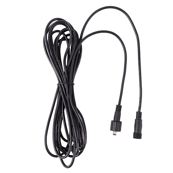 5 Meter Universal DC Förlängningskabel Professionell Vattenpump Solarlampa Förlängningssladd Svart 500X1.5X1.5CM