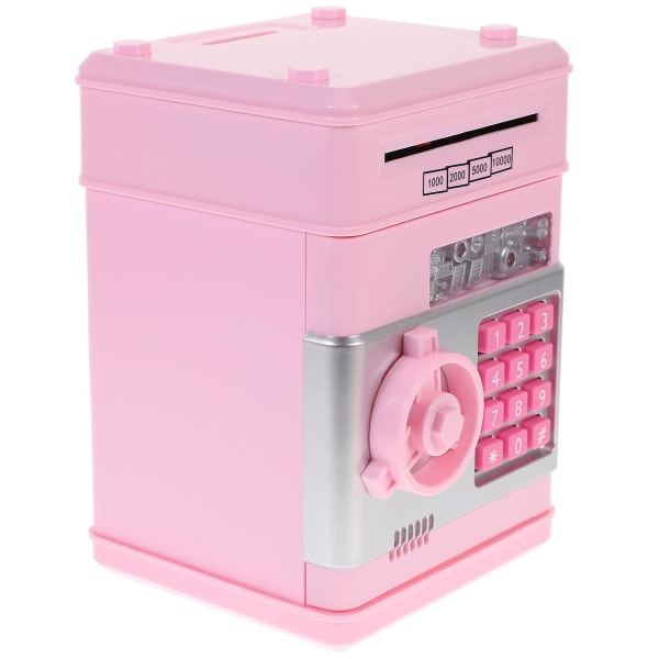 Børne Legesæt Kode Sikkerhedsboks Børn Pengeboks Kode Opsparingsboks Penge Opsparingsboks Pink Pink
