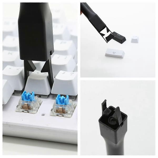 Keyboard Keycap Remover Switch Extractor Cleaning Tool Key Puller for Mechanical Gaming Keyboard Cleaning