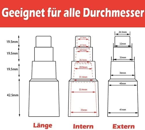 Dammsugaradapter, Dammsugarslangsadaptrar för Universell Dammsugarslangskoppling