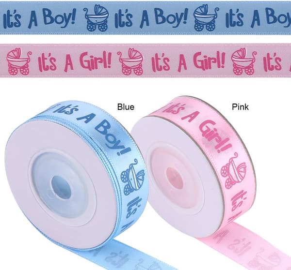 2 rullar babyshower dopfest present gynnsam band (stift