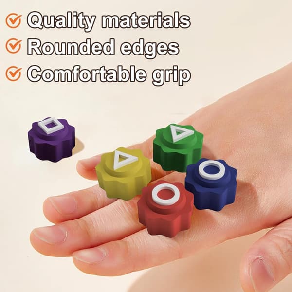 Squid Game-inspired 5-in-1 Activity Set Motor Skill Development Toy Montessori Training Hand-Eye Coordination Educational Games for Kids