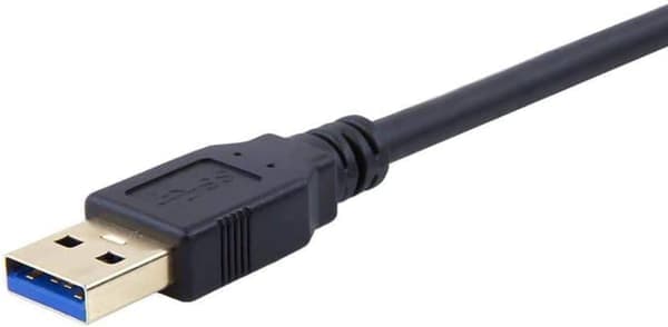 USB 3.0-kabel for Western Digital/WD/Seagate/Clickfree/Toshiba/Samsung bærbar harddisk - USB 3.0 A/Micro-B-kabel (1m)
