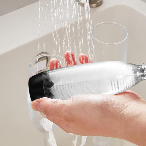 35 cm flaskborste – repfri, lämplig för nappflaskor, vattenflaskor i glas och flaskor med smal hals