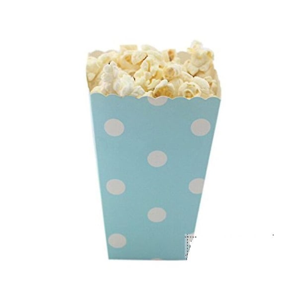 20 stk popcornæsker Karnevalsfester Mini Papir Popcorn og slikbeholdere, festartikler
