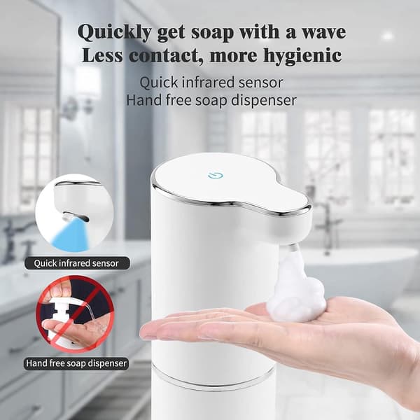 Wall Mounted Automatic Soap Dispenser, LAOPAO 300ML Soap and Lotion Dispenser