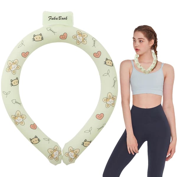 Cooling Neckband | Portable and Reusable Neck Cooling Band - Ice Collar for Neck, Cooling Accessory for Hot Weather