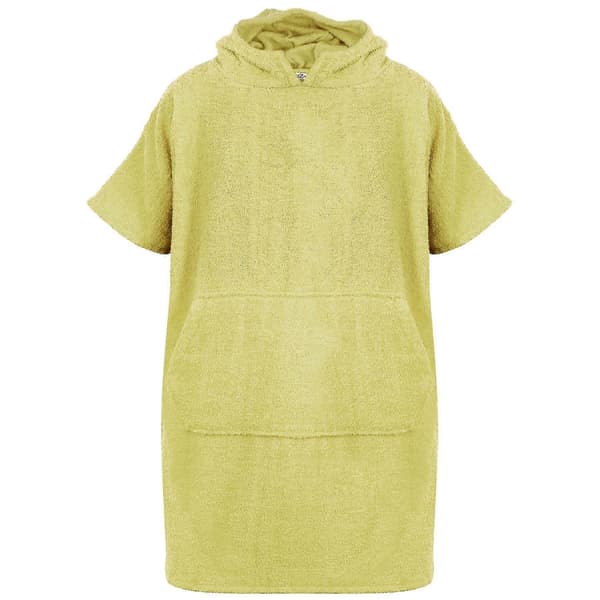 Badekåpe med hette for barn 100 % bomullsfrotté for gutter og jenter 128 Lemon 10-13 år 128 Lemon 10-13 Years