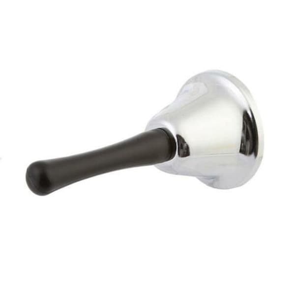 Silverfärgad handklocka i stål för bröllopsevenemang, dekoration, ringklocka