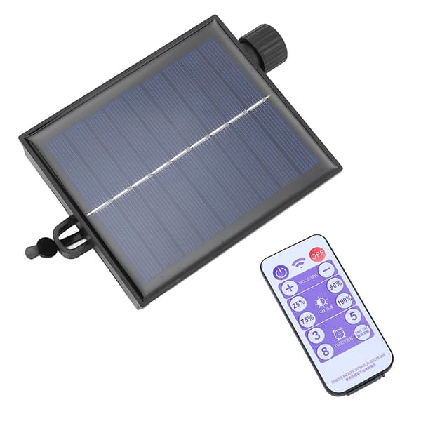 Waterproof Solar String Light Control Box with Adjustable Brightness and Automatic Circuit Board Output Boost - 24V
