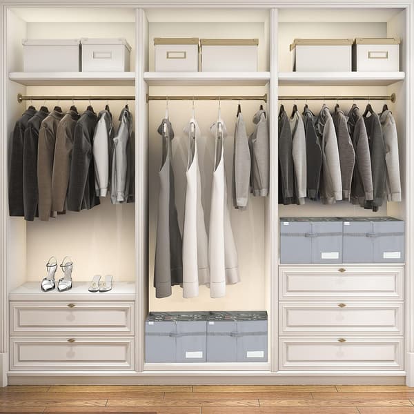 Shoe Rack for Wardrobe, Holds 16 Pairs, Large Shoe Storage Box, Clear and Foldable Grey