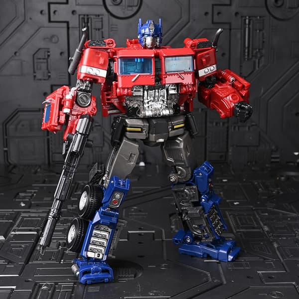 Transformers Leksaker Optimus Prime Leksaker Transformabel Bil Robot Transformabel Actionfigur Modell Barn Födelsedagspresent