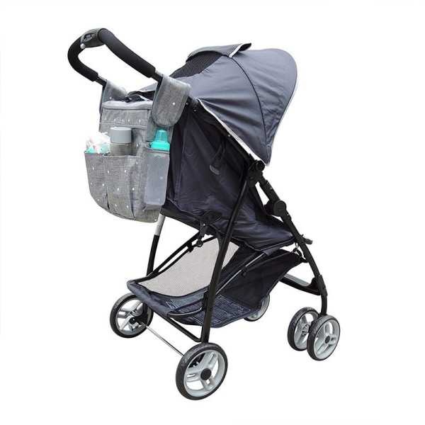 Babyvogn Opbevaringspose Babyvogn Pannier Pose Universal Barnevogn Pram Organizer Opbevaring Buggy Pose