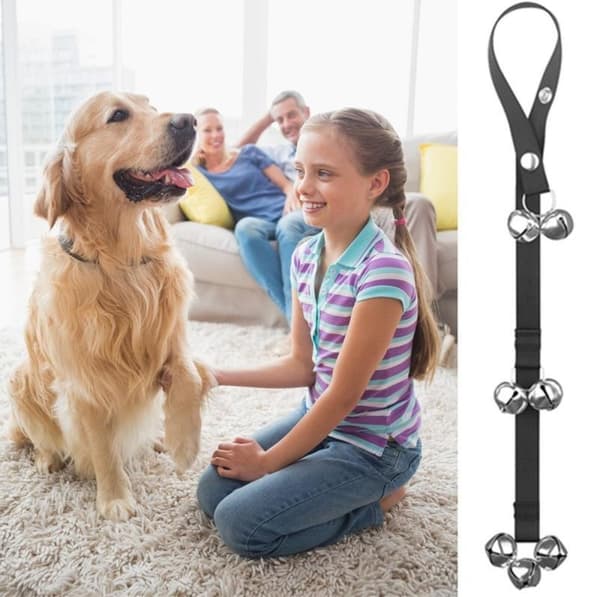 Dog Doorbell, 7 Extra Bells, Pet Training, Whistle
