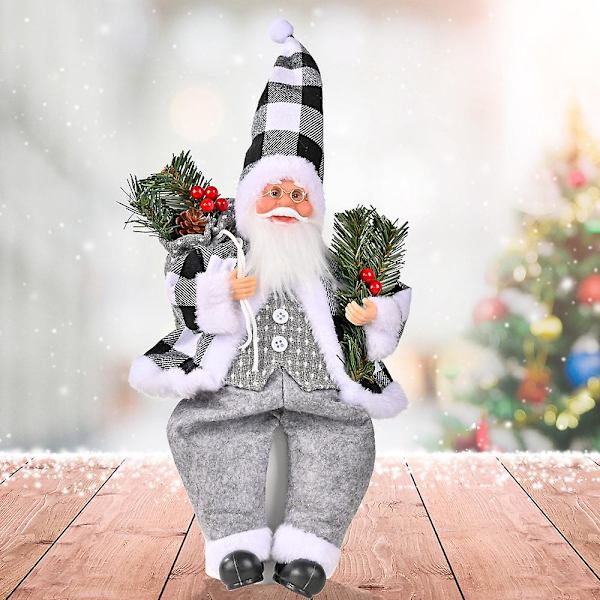 Juldekorationer Stående Tomte Dockor Prydnadsföremål Nya Tomte Dockor Prydnadsföremål