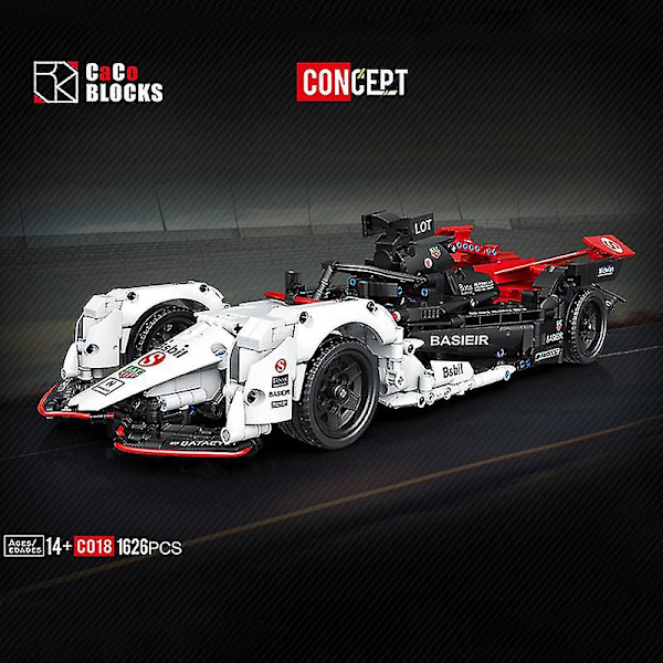 Byens Berømte Formel Racing Teknisk Bil Byggeklodser Ekspert Teknisk Bil Sæt Byggeklodser Samlet Legetøj Gave til Børn
