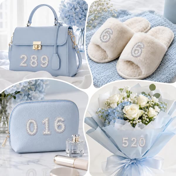 20 stk. perlenummerlapper 0-9 strykemerker 1,8 tommer size_name 12mm x 40mm