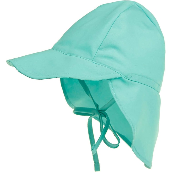 Solhatt for småbarn UPF 50+ Solhatt for smågutter Solbeskyttelse Solhatter for smågutter Sommerstrandhatt Gutt Jente Grønn2 4T G Green 2 4T