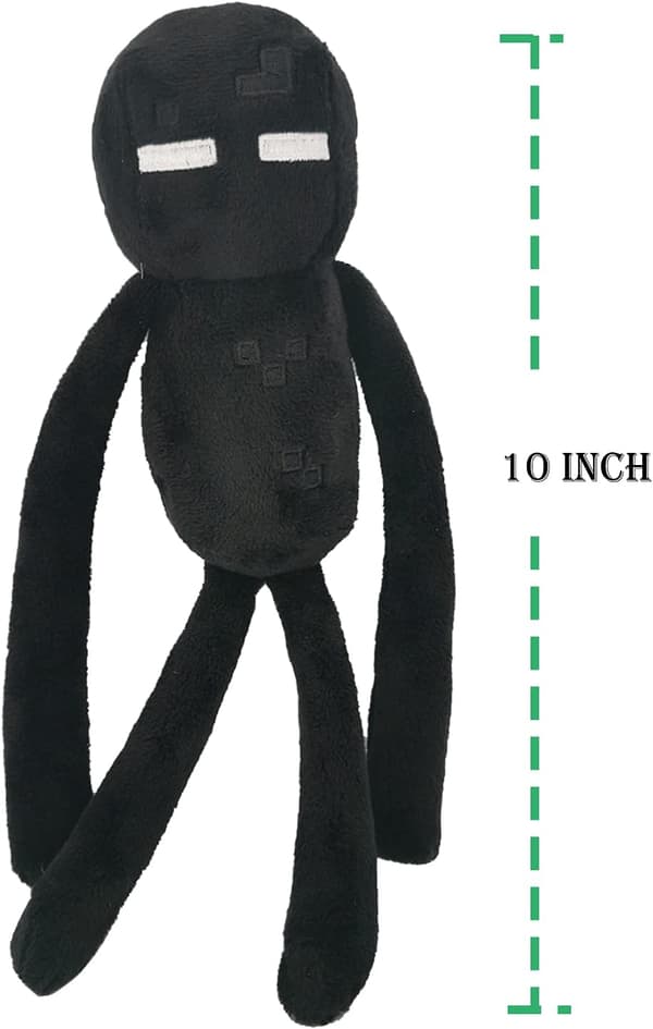 Enderman Creeper Plysj 25 cm/18 cm Enderman Creeper 2 stk dukker