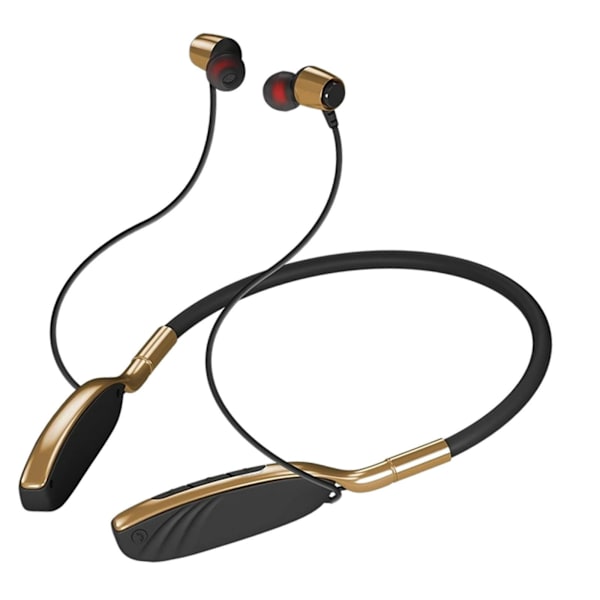 Nackband Bluetooth-hörlurar, Flexibla Trådlösa Bluetooth-hörlurar med Bluetooth-headset