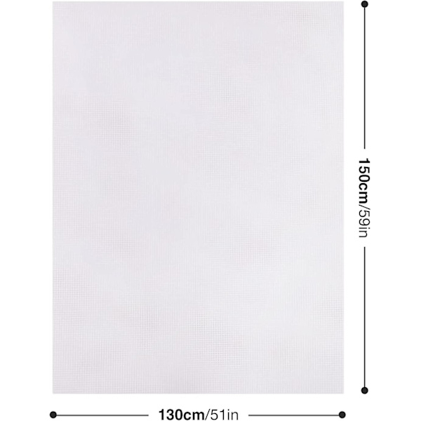 Myggnett for vindu, klippbar, universell vaskbar nett med selvklebende finmasket stripe, justerbar myggnettgardin, ingen boring, maks 130x150cm (pakke med 1)