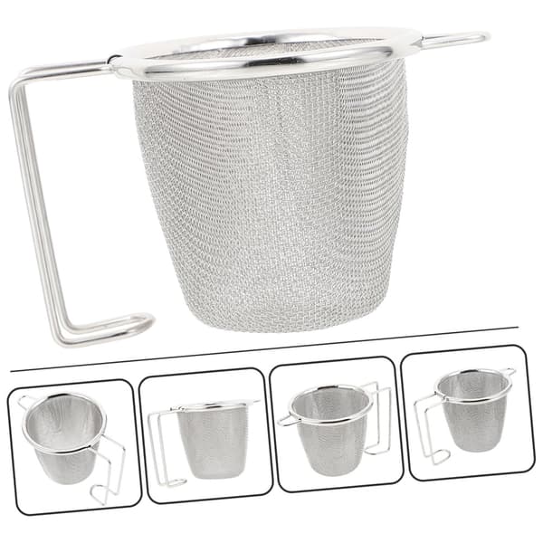 2 stk Tesil i Rustfritt Stål, Kreativ Form, Gjenbrukbart Finmasket Te Filter