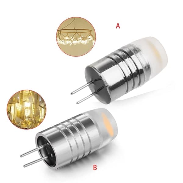G4 Mini LED-lampebasebelysning 1,5W for DC 12V COB-lampeerstatning for lysekrone Hvitt lys