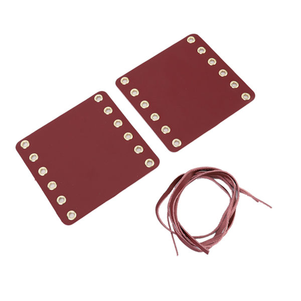 Motorcycle Leather Handlebar Red Modification Accessories