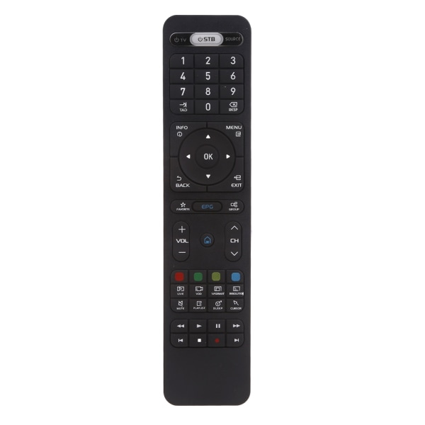 Fjernkontrollerstatning for FORMULER 02F9 TV Set-top Box