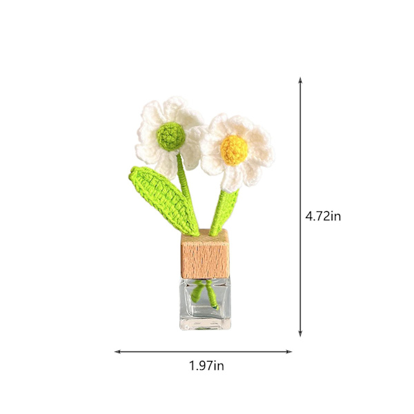 Bil Vævet Aromaterapi Simuleret Buket Atmosfære Udløbs Klip, Mini Vævet Tulipaner, Solsikke, An