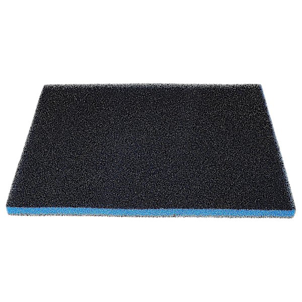 Akvariumfiltervatt, Damfilterpute, Akvariumfilterpute, Bomullsfilterpute, Bomullsmatte, Svart, 40X30X2CM Black 40X30X2CM