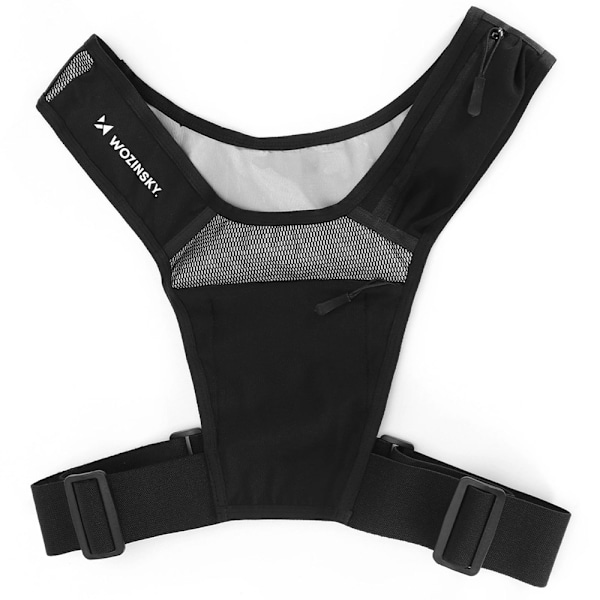 Running Vest with Reflective Details, Adjustable Fit and Storage