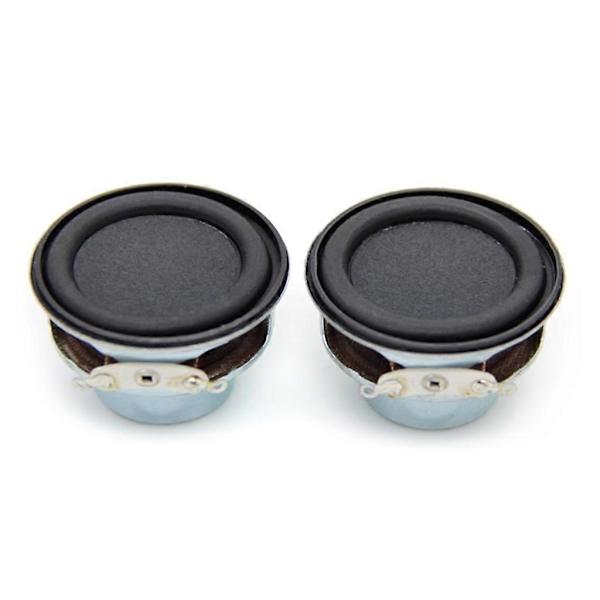 40 mm 1,5 tommer bas multimediehøjtaler intern magnetisk mini lydhøjtaler 4 ohm 6 W hjemmebiograf musikhøjtaler 2 stk.