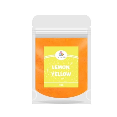 Tie-Dye & Tekstiilimaalaus DIY-askartelusetti 34 väriä (Sitruunankeltainen) Lemon Yellow